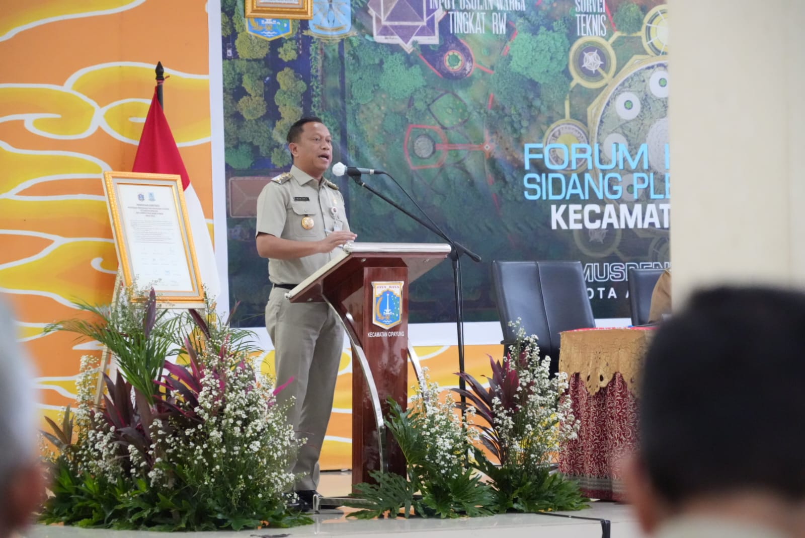 Hadiri Musrenbang Kecamatan Cipayung, Walikota: Jakarta Timur Fokus Tuntaskan Stunting