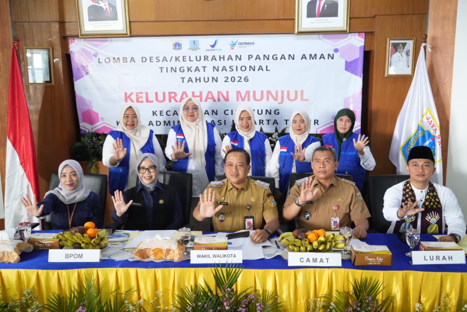 Kelurahan Munjul Wakili DKI Jakarta Lomba Pangan Aman Tingkat Nasional 2026