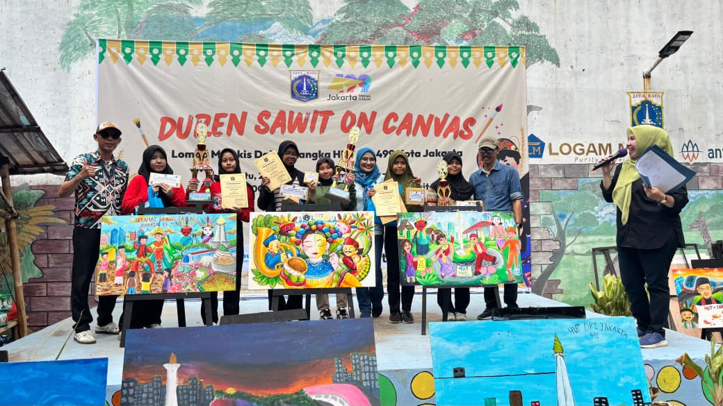 Meriahkan HUT ke-499 Kota Jakarta, Kelurahan Duren Sawit Gelar Lomba Melukis