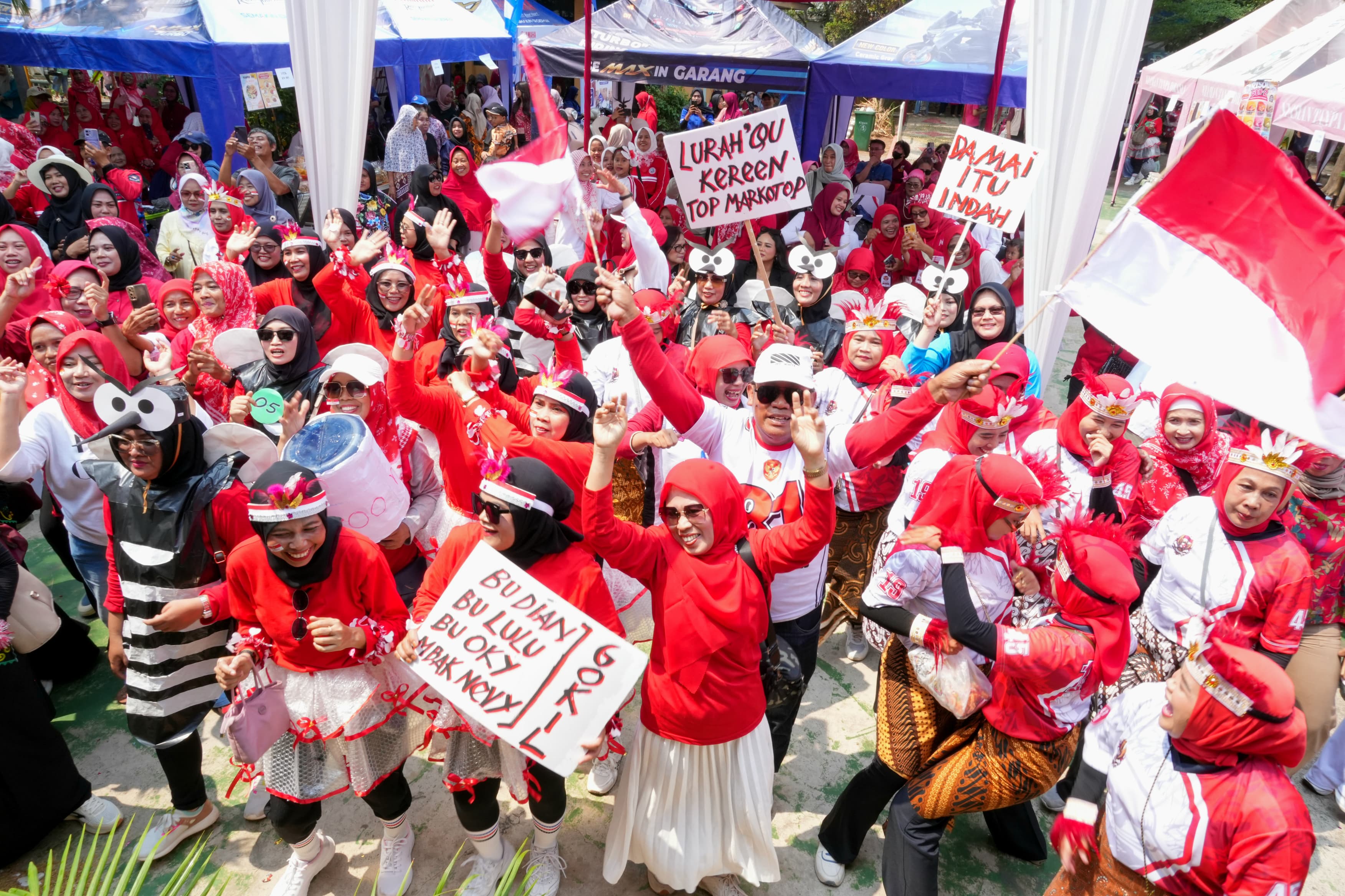 HUT ke-81 RI, Kelurahan Cakung Timur Gelar Lomba Yel-Yel Jumantik