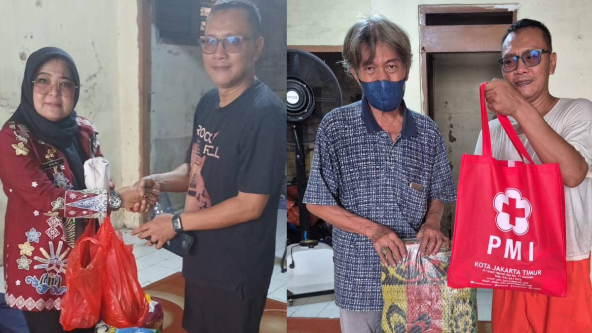 Kelurahan Pinang Ranti Salurkan Bantuan untuk Penyintas Kebakaran Kebakaran RW 01